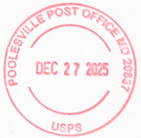 US Post Office Poolesville, Maryland
