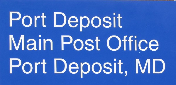 US Post Office Port Deposit, Maryland