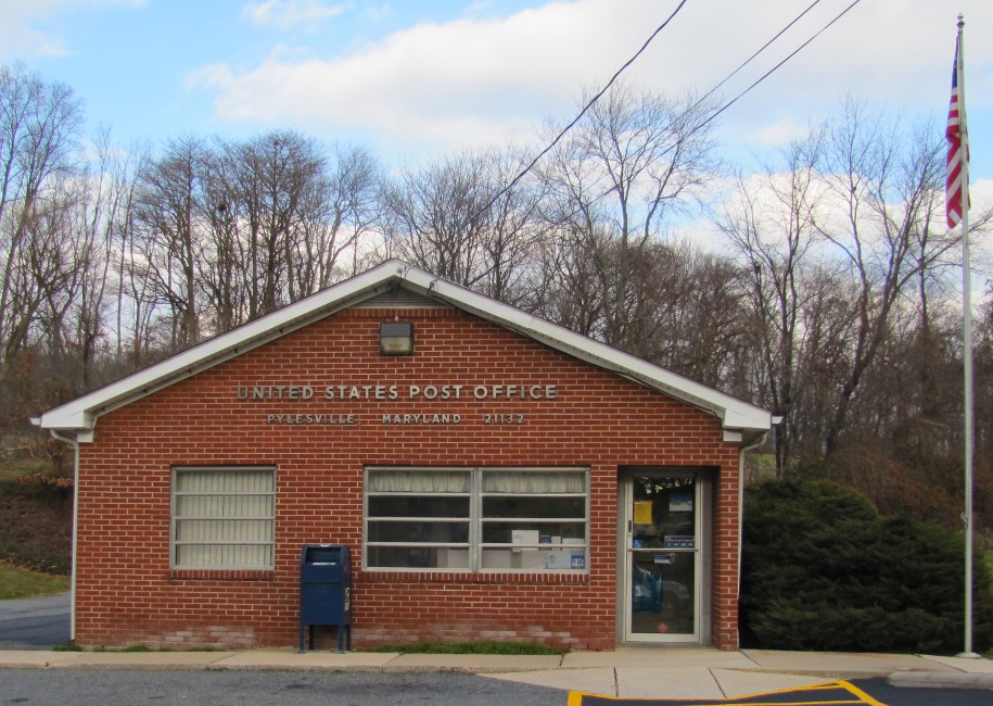 US Post Office Pylesville, Maryland