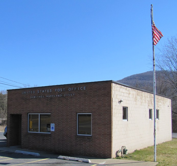 US Post Office Rawlings, Maryland