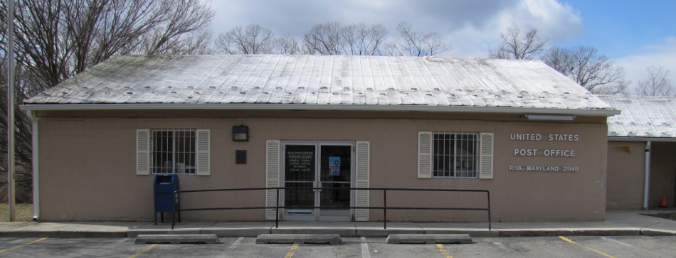 US Post Office Riva, Maryland