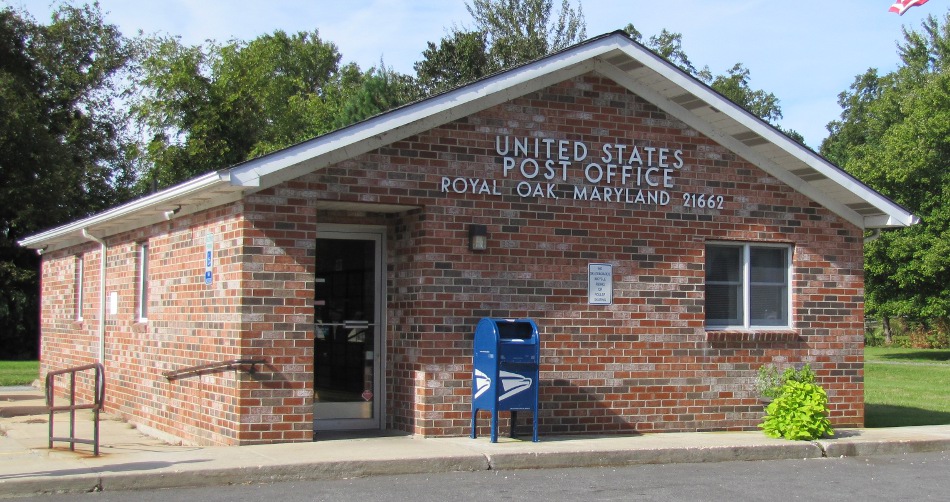 US Post Office Royal Oak, Maryland