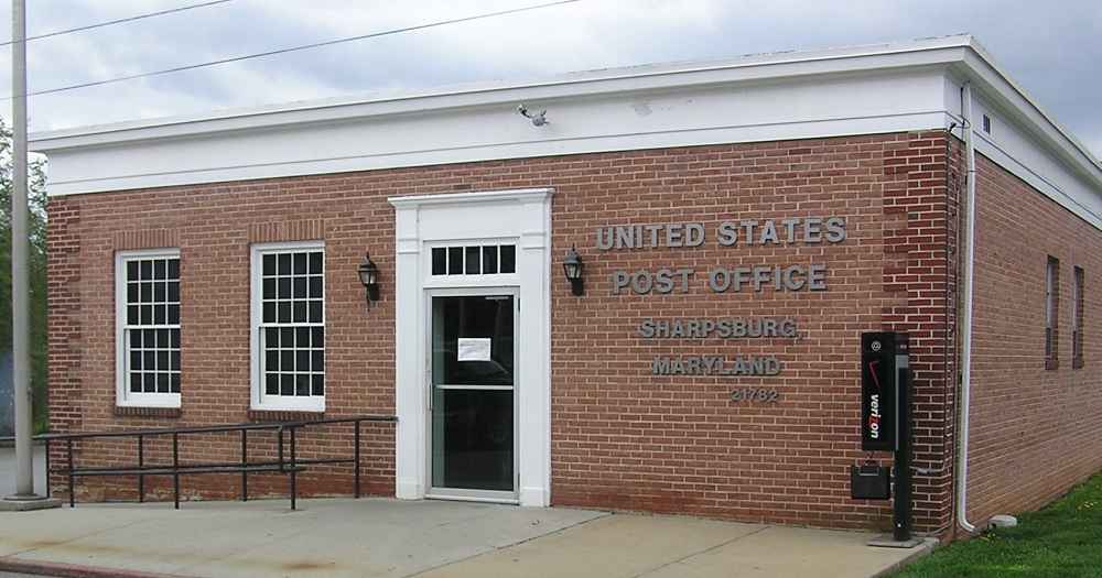 US Post Office Sharpsburg, Maryland