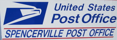 US Post Office Spencerville, Maryland