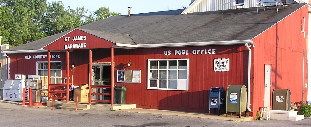 US Post Office St. James, Maryland