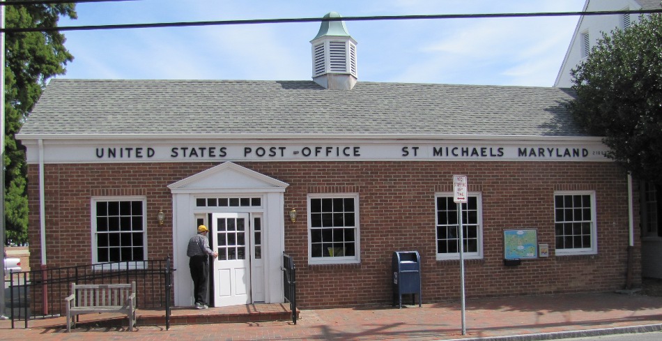 US Post Office St. Michaels, Maryland