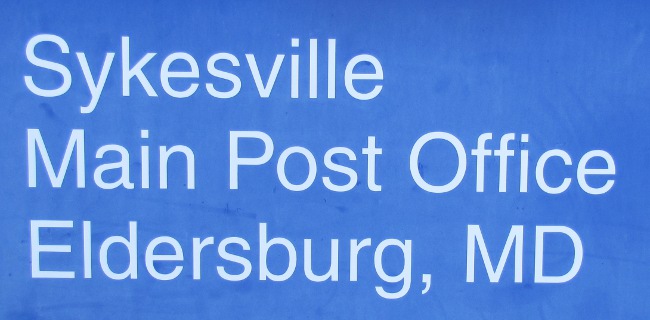 US Post Office Sykesville-Eldersburg, Maryland
