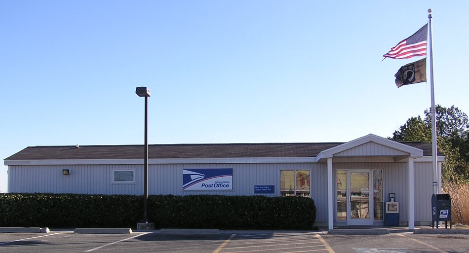 US Post Office Taylors Island, Maryland