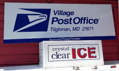 US Post Office Tilghman, Maryland