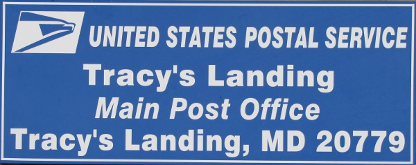 US Post Office Tracys Landing, Maryland