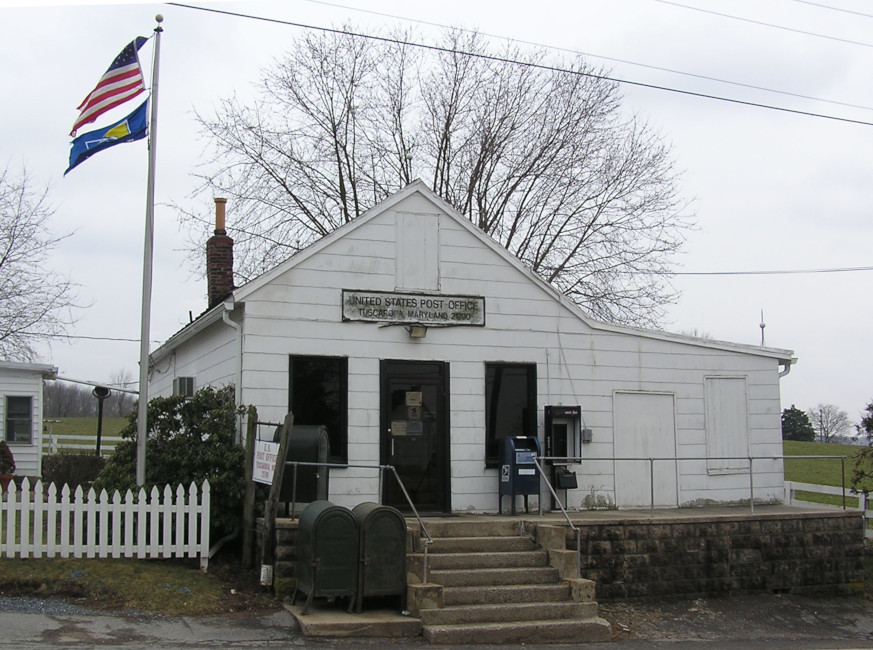 US Post Office Tuscarora, Maryland