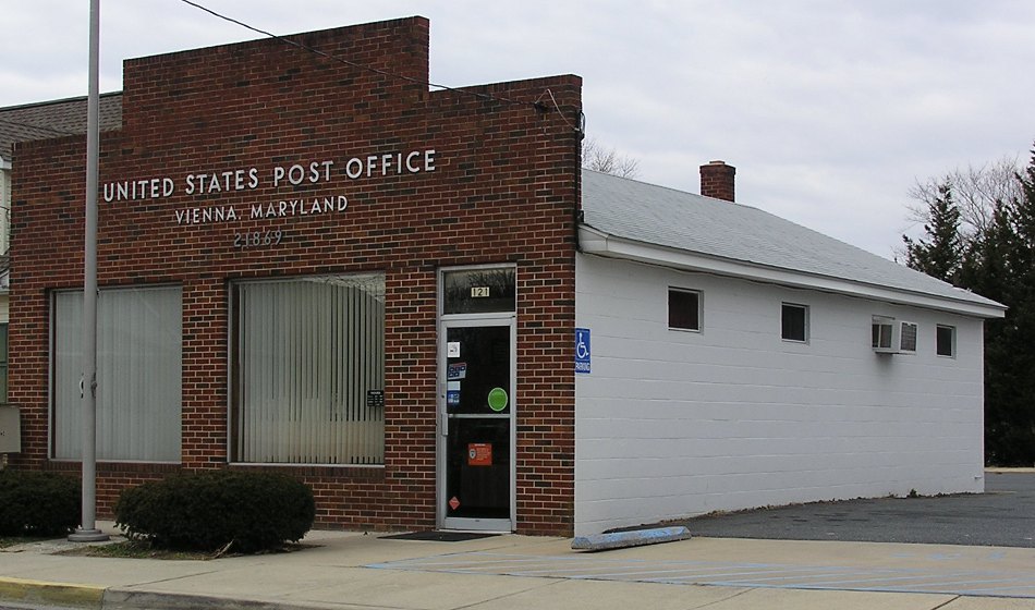 US Post Office Vienna, Maryland