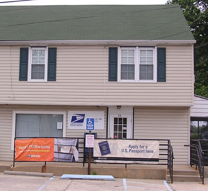 US Post Office Warwick, Maryland