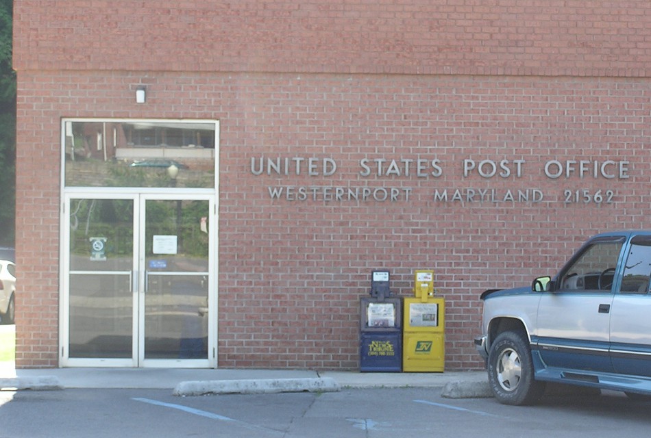 US Post Office Westernport, Maryland