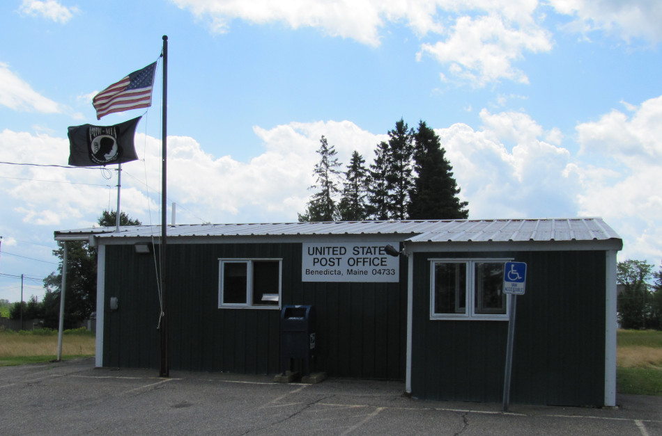 US Post Office Benedicta, Maine