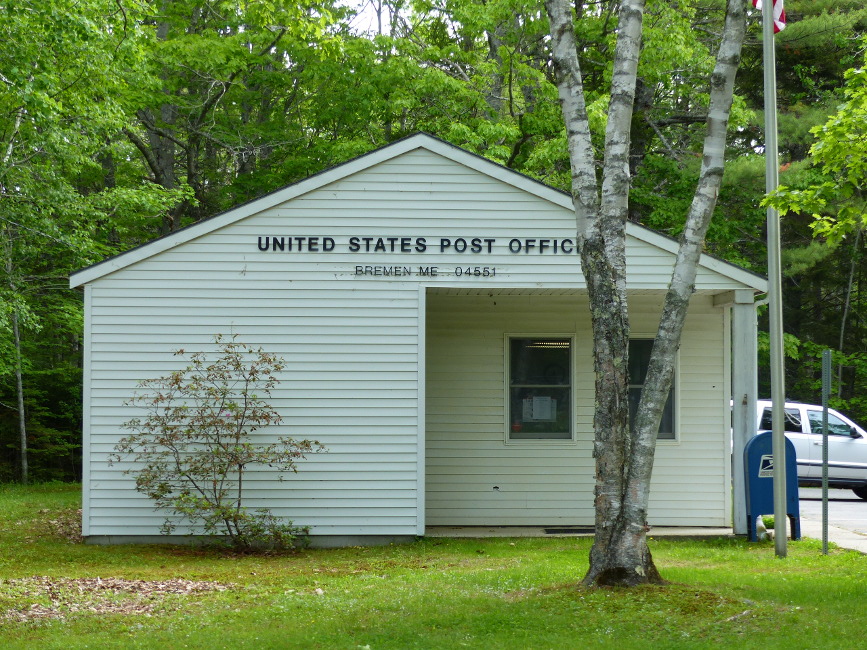 US Post Office Bremen, Maine