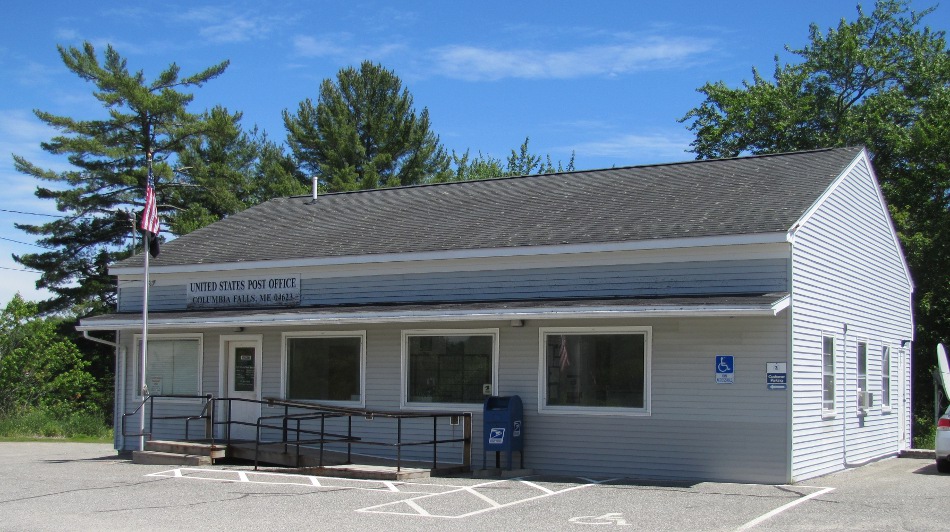 US Post Office Columbia Falls, Maine