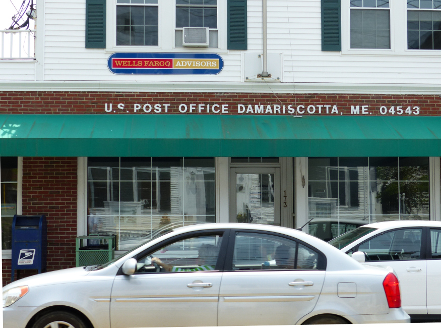 US Post Office Damariscotta, Maine