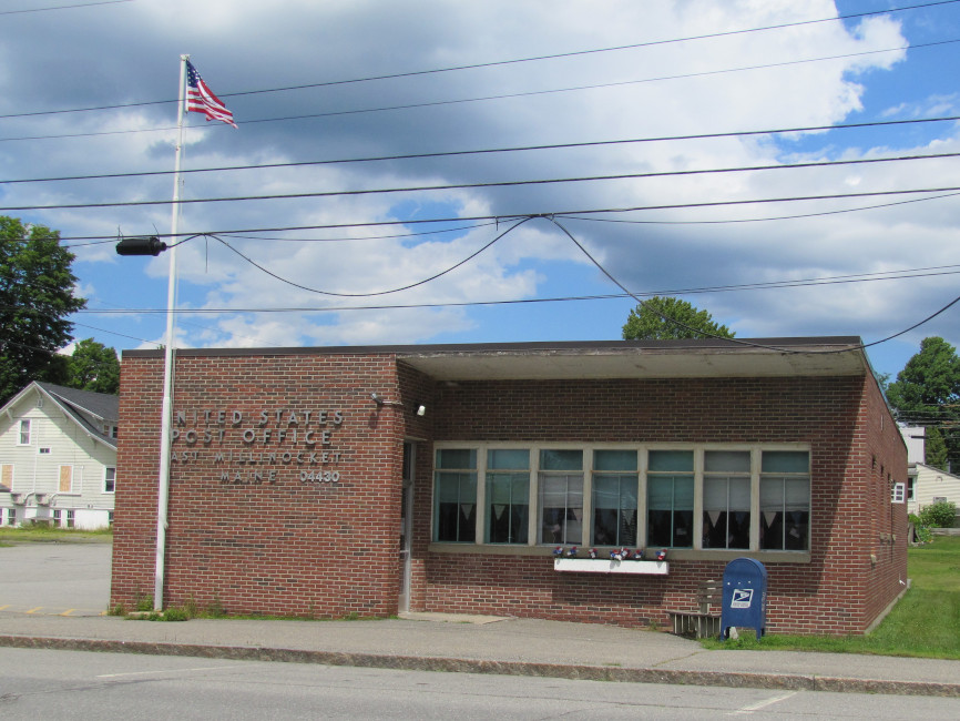 US Post Office East Millinocket, Maine