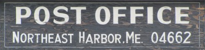 US Post Office Northeast Harbor, Maine