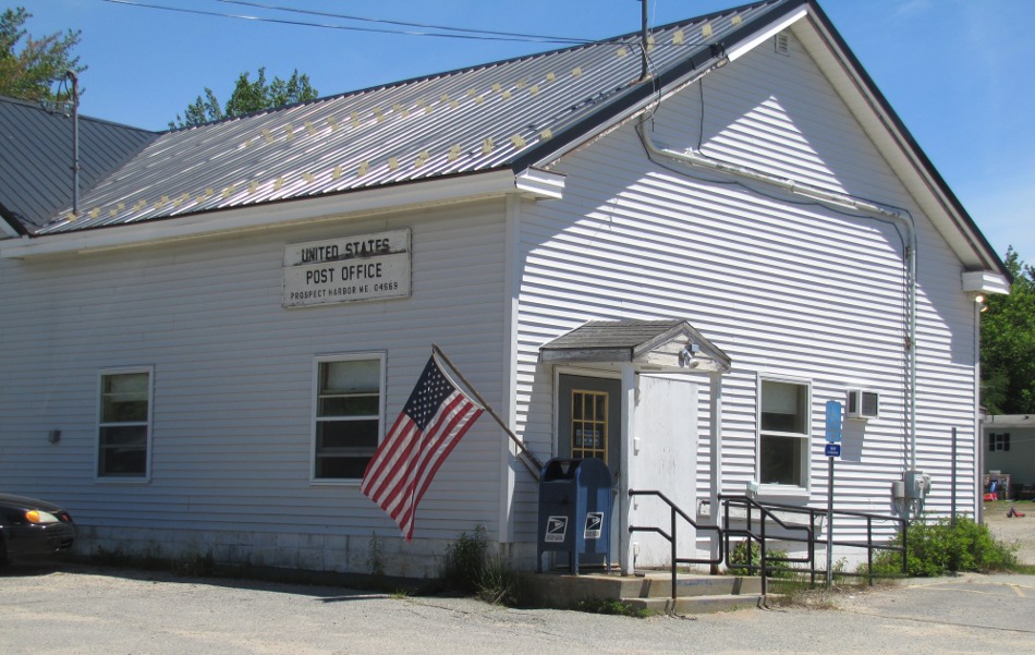 Prospect Harbor, Maine Post Office Photo