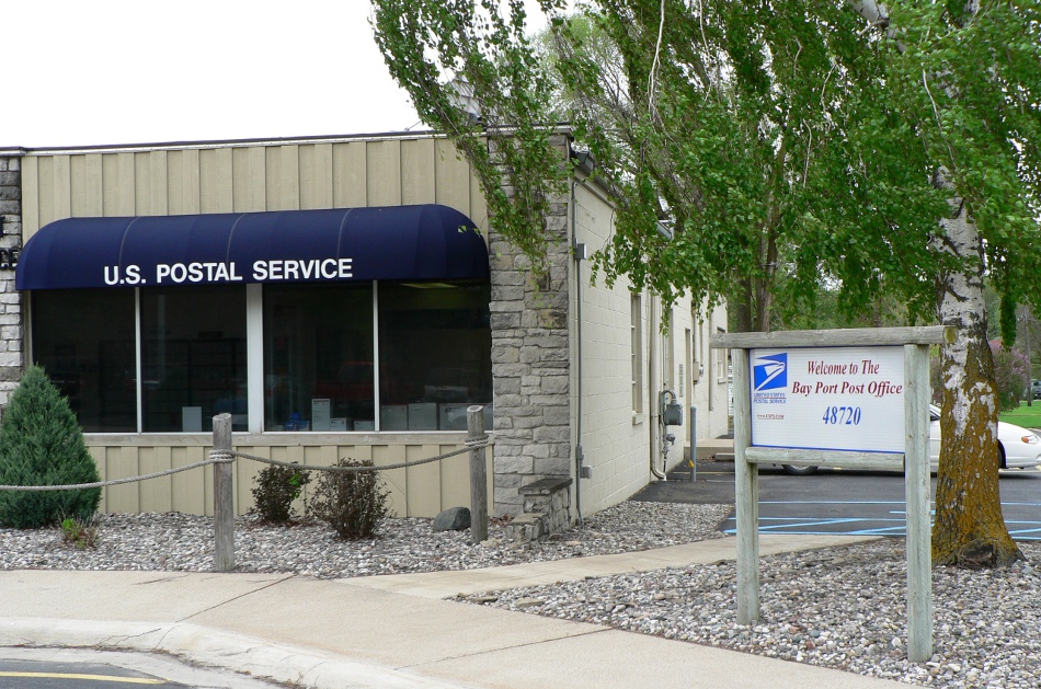 US Post Office Bay Port, Michigan