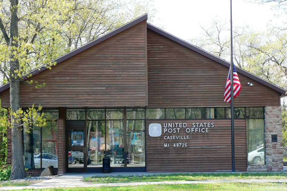 US Post Office Caseville, Michigan