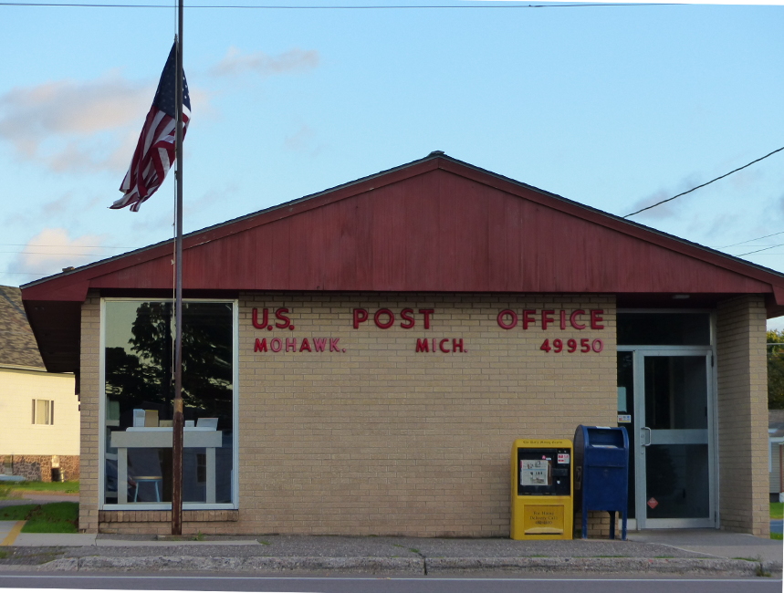 US Post Office Mohawk, Michigan