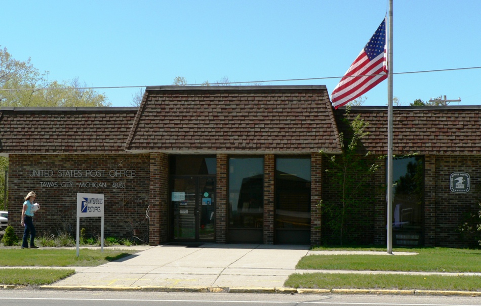 US Post Office Tawas City, Michigan