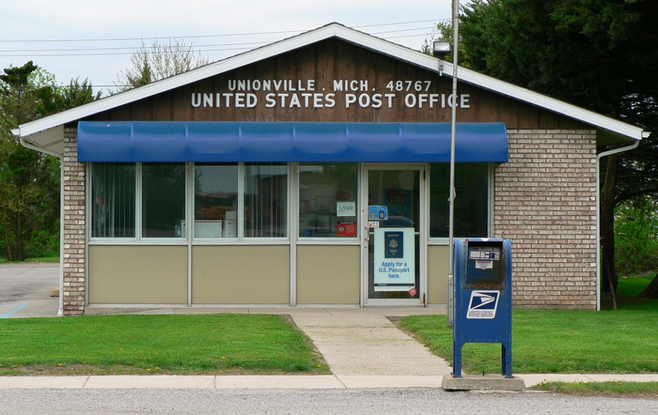 US Post Office Unionville, Michigan
