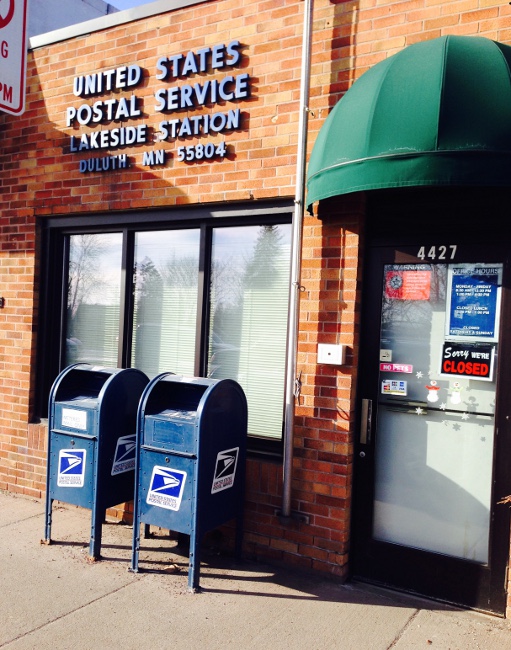 US Post Office Duluth, Minnesota