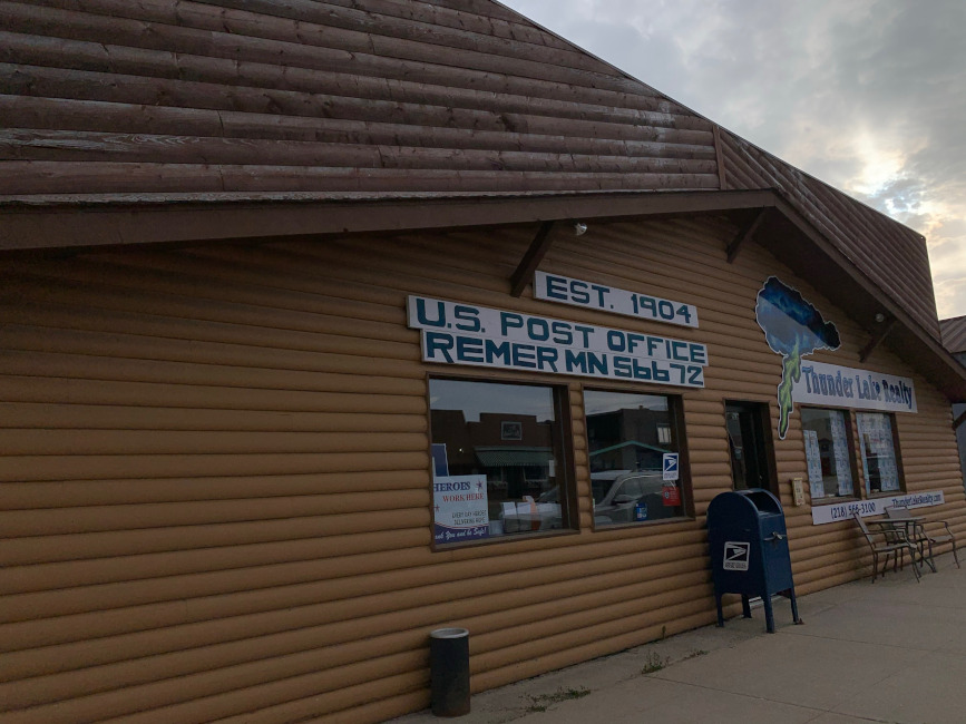 US Post Office Remer, Minnesota