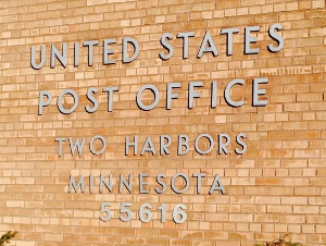 US Post Office Two Harbors, Minnesota