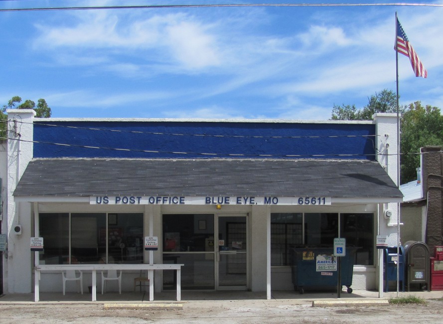 US Post Office Blue Eye, Missouri