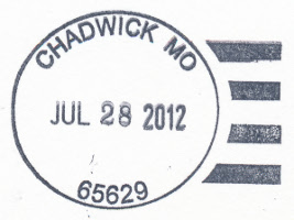 US Post Office Chadwick, Missouri