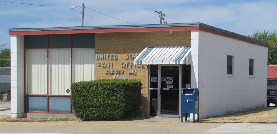 US Post Office Clever, Missouri