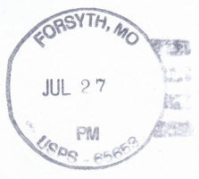 US Post Office Forsyth, Missouri