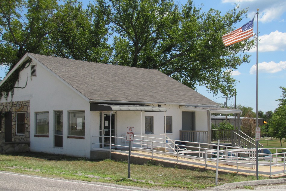 US Post Office Kirbyville, Missouri