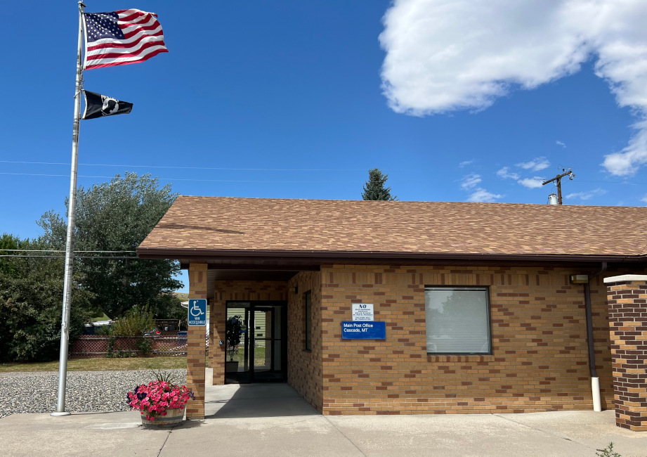 US Post Office Cascade, Montana