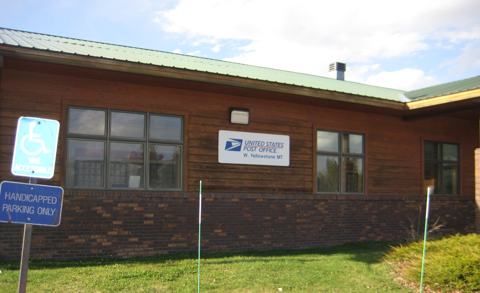 US Post Office Photo West Yellowstone, Montana