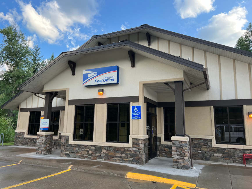 US Post Office West Glacier, Montana