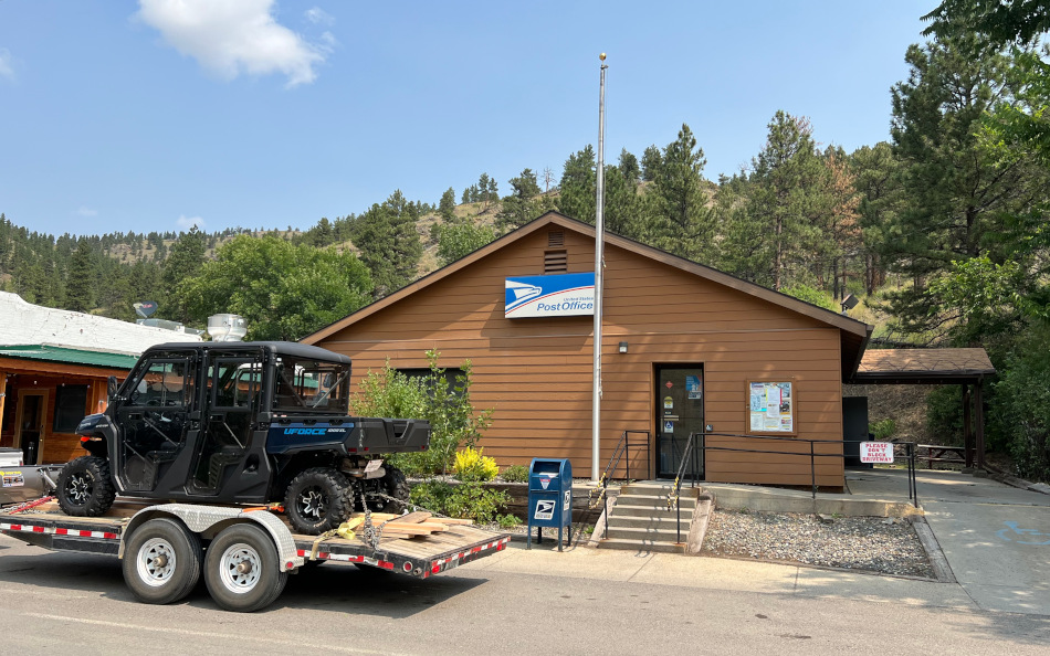 US Post Office Wolf Creek, Montana