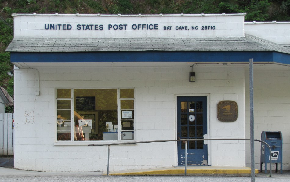 US Post Office Bat Cave, North Carolina