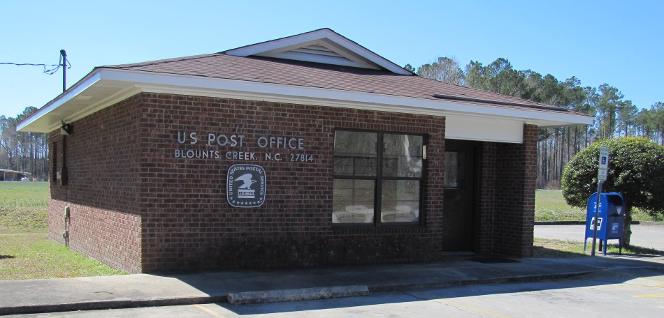 US Post Office Blounts Creek, North Carolina