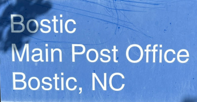 US Post Office Bostic, North Carolina