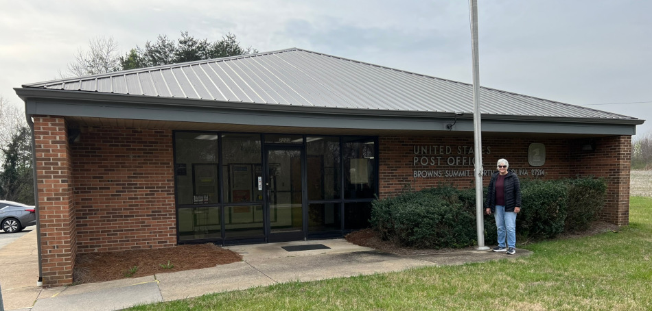 US Post Office Browns Summit, North Carolina