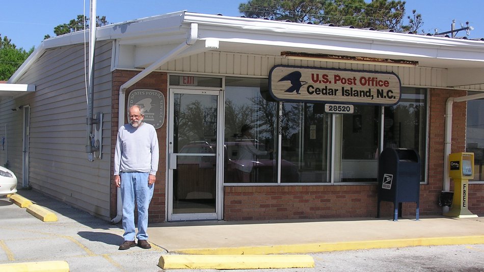 US Post Office Cedar Island, North Carolina