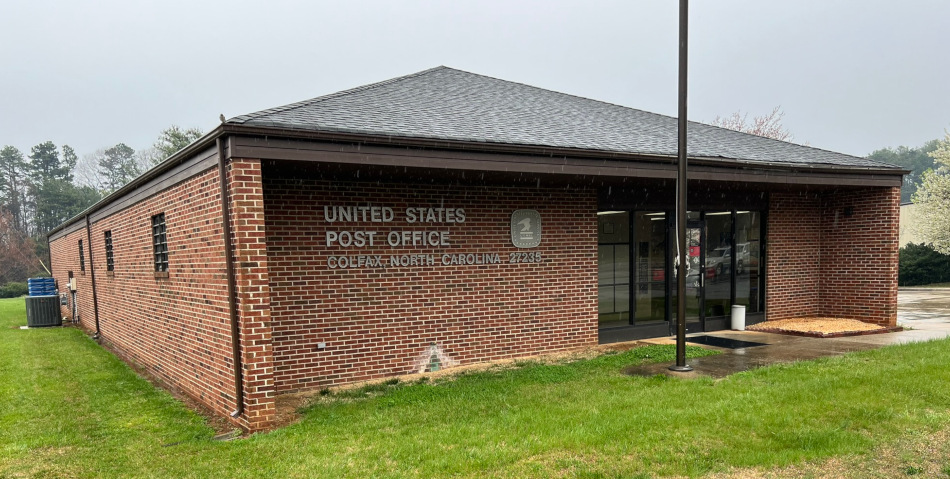 US Post Office Colfax, North Carolina