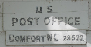 US Post Office Comfort, North Carolina