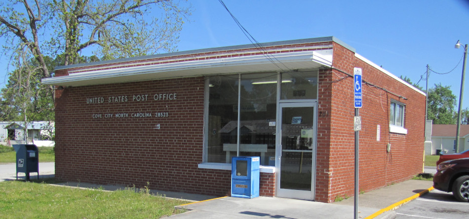 US Post Office Cove City, North Carolina